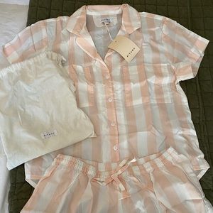Pitaya Pink Stripe Pajama Set